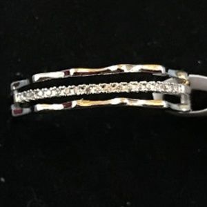 Dainty Cubic Zirconia Multilayer Ring